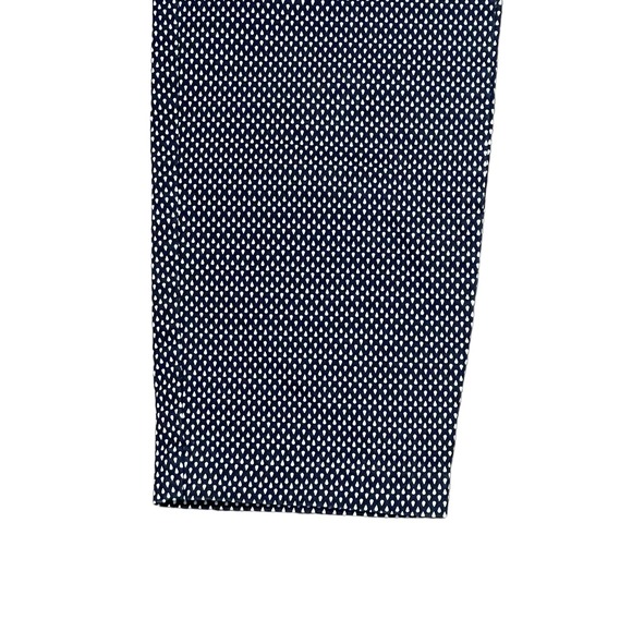 Khakis By Gap Slim City Pants Size 8R Navy With White Cones Stretch Womens 32X25 - Picture 3 of 5